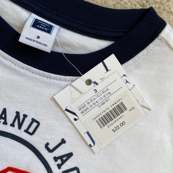 NWT Janie and Jack boy Tshirt - Picture 3 of 4